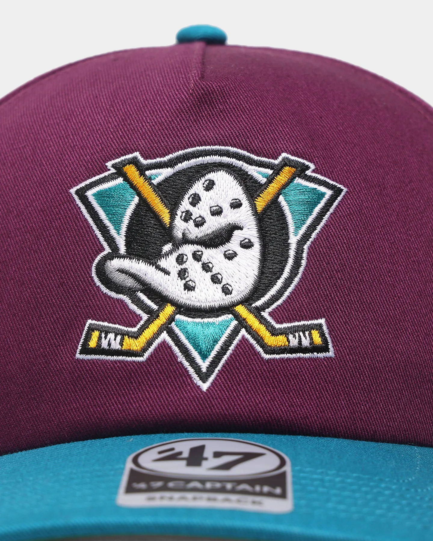 47 Brand Anaheim Ducks 'Ducks' Nantasket Captain Snapback Plum