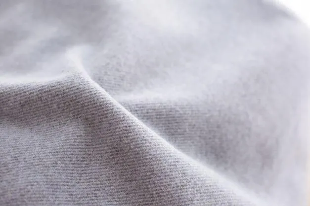 Australian Made Wool Twill Grey Blankets by Bambi