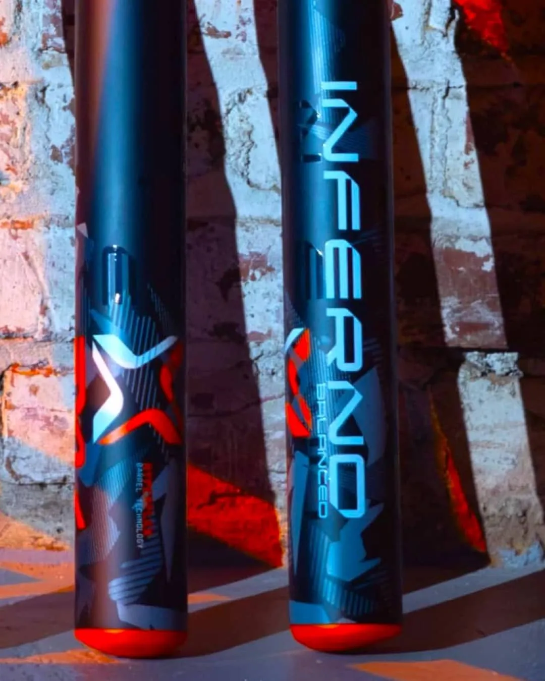 Axe Inferno Dual Stamp Endloaded Slowpitch Softball Bat - USA USSSA (Pro Flared Handle)