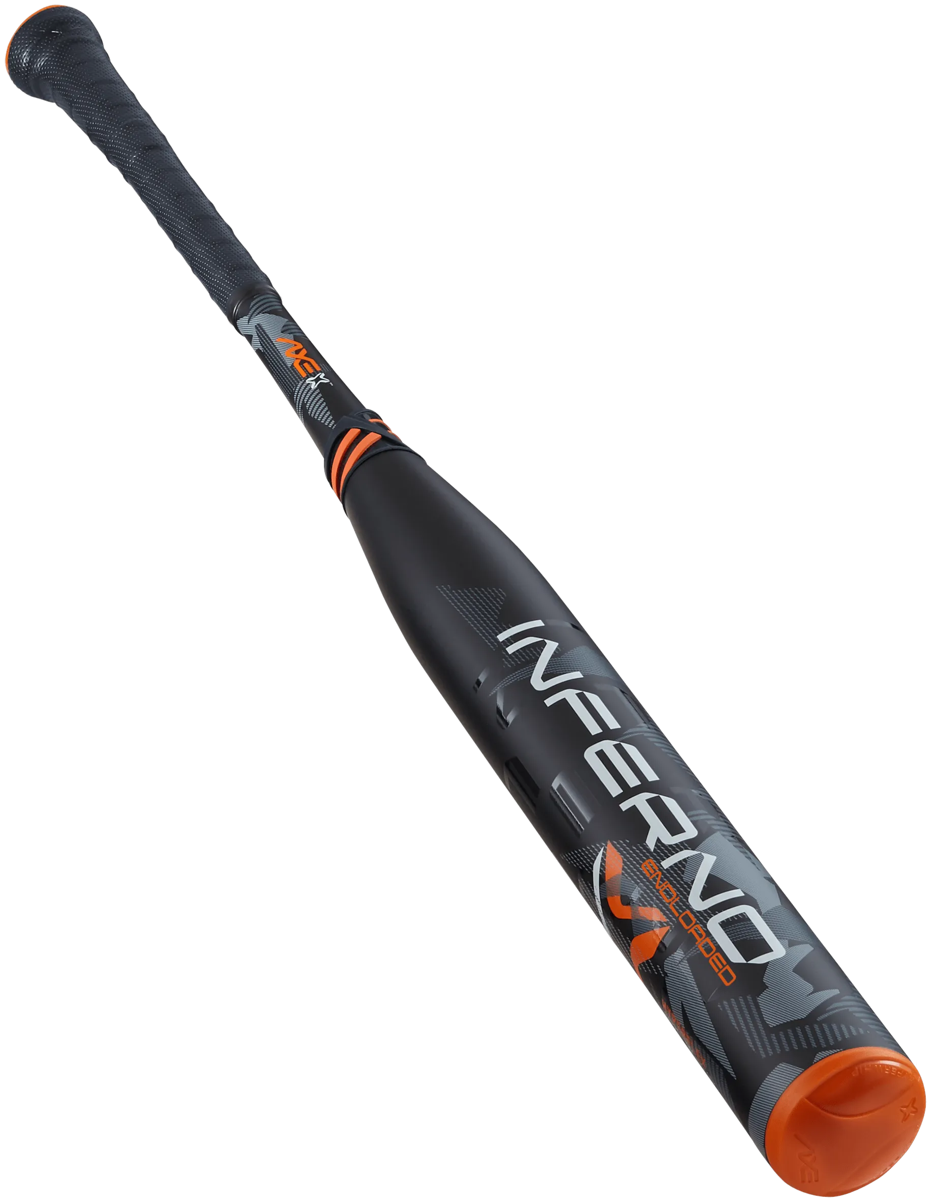 Axe Inferno Dual Stamp Endloaded Slowpitch Softball Bat - USA USSSA (Pro Flared Handle)