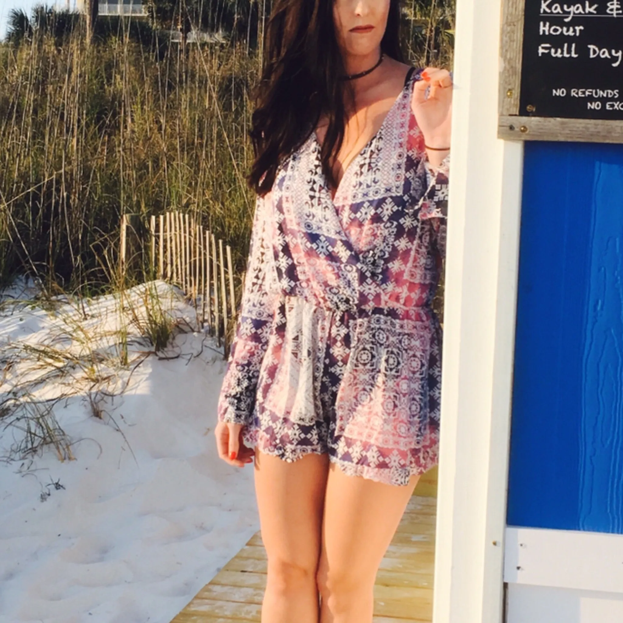 Dream Catcher Multi Print Romper