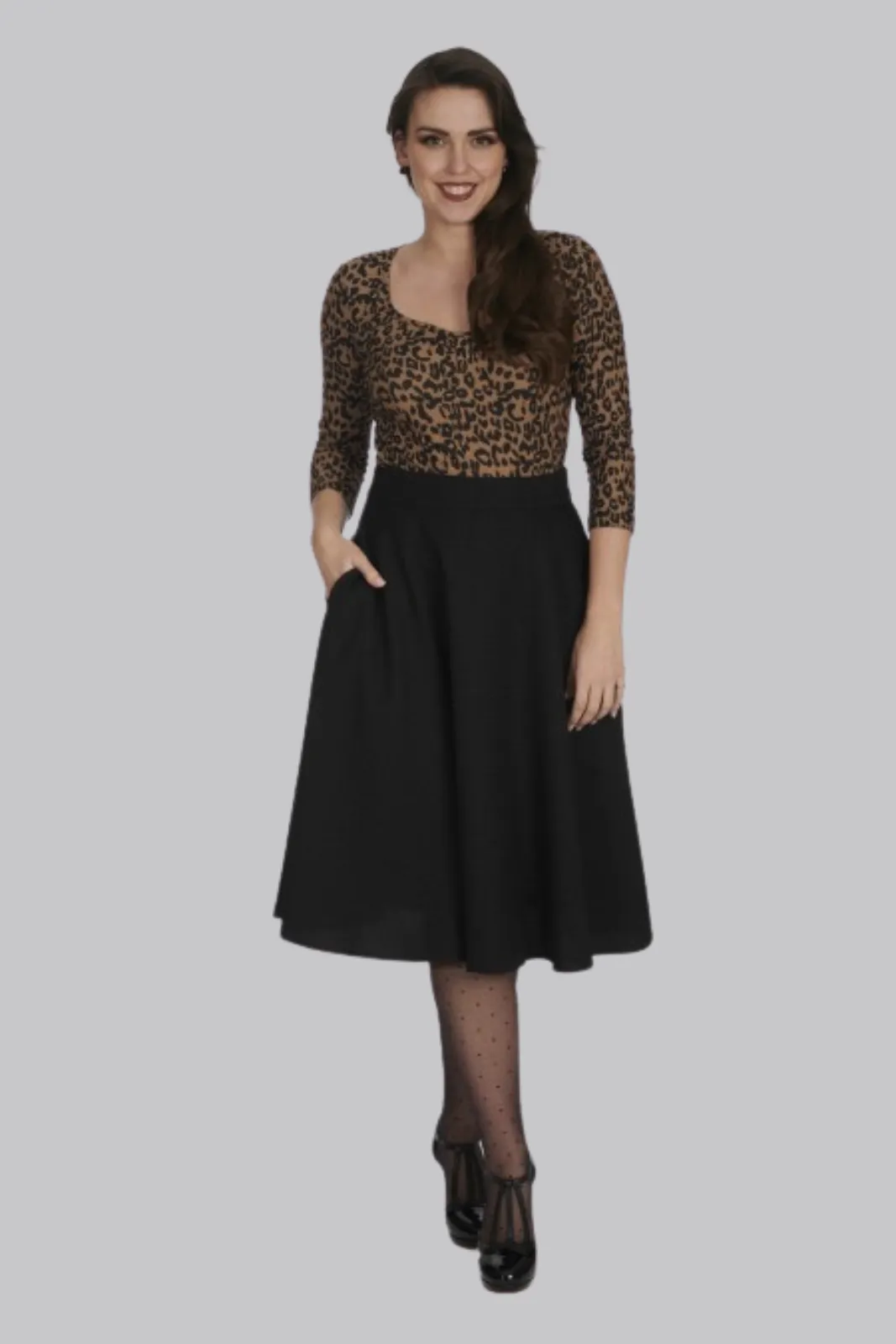 Grace Top Leopard