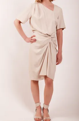 Kehora Dress in Chalk