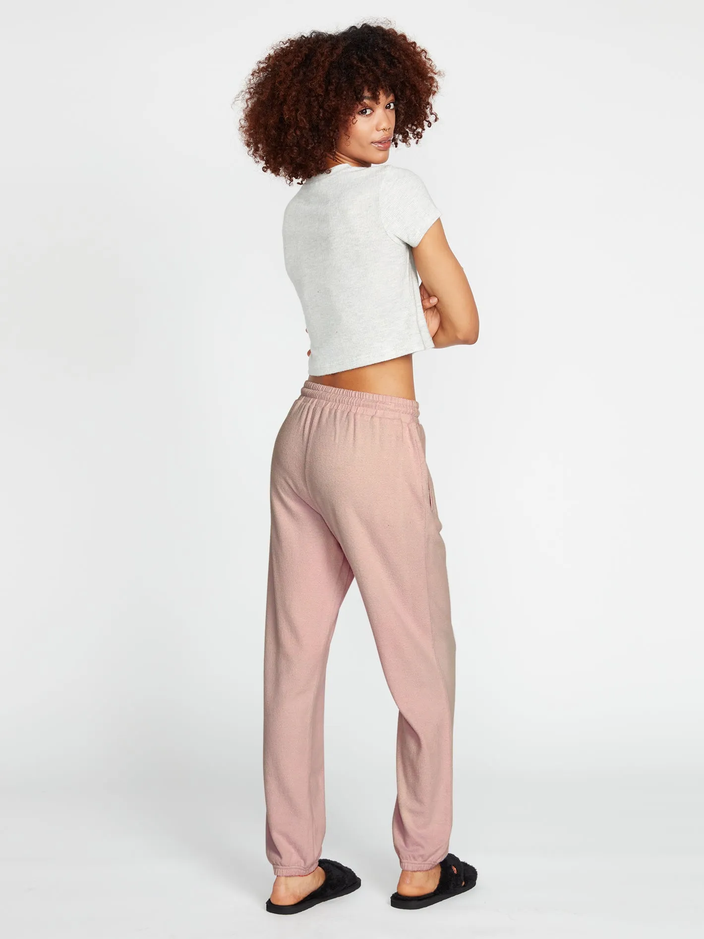 Lived In Lounge Fleece Pants - Raisin