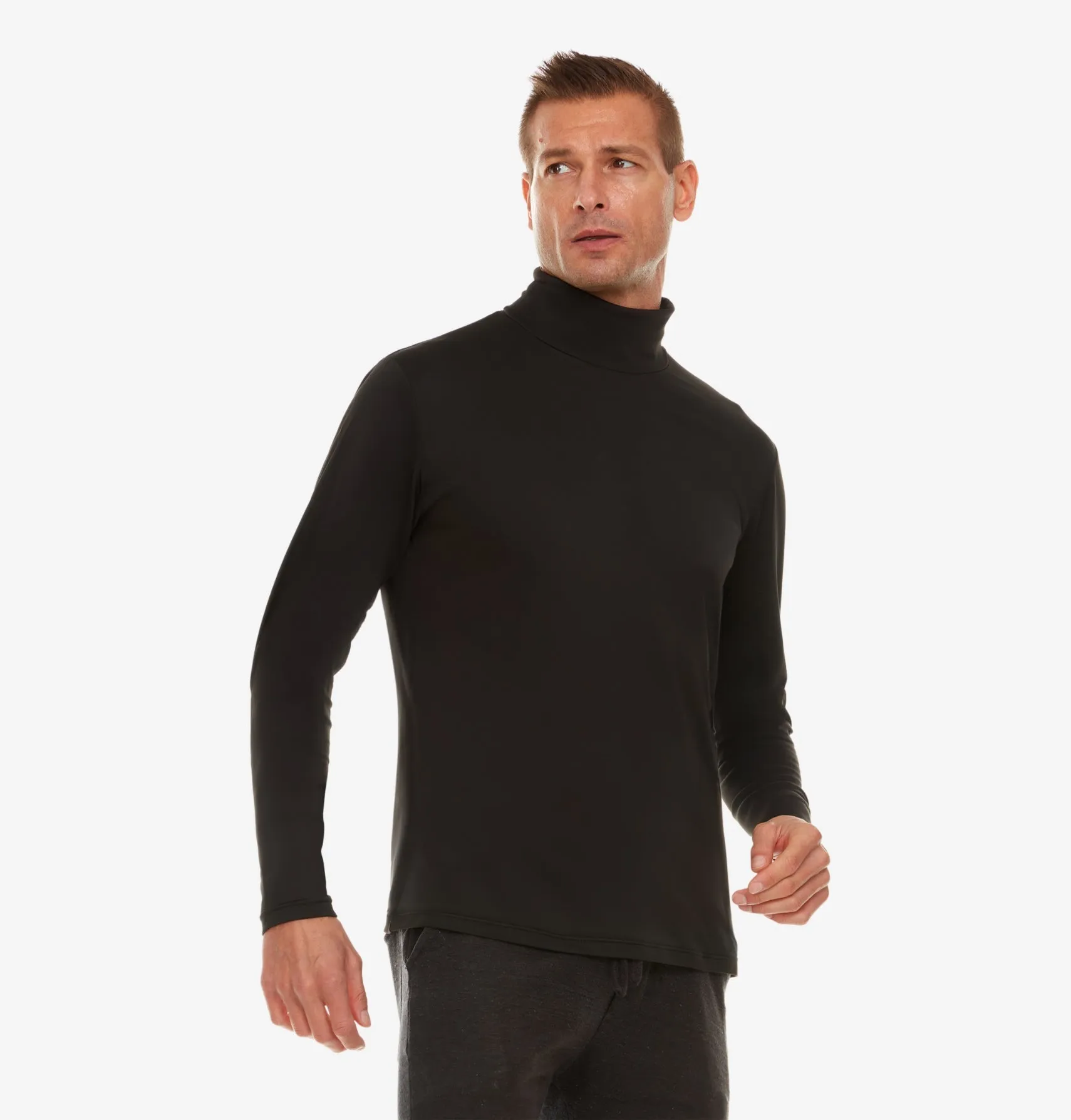 Men's Turtleneck Thermal Top