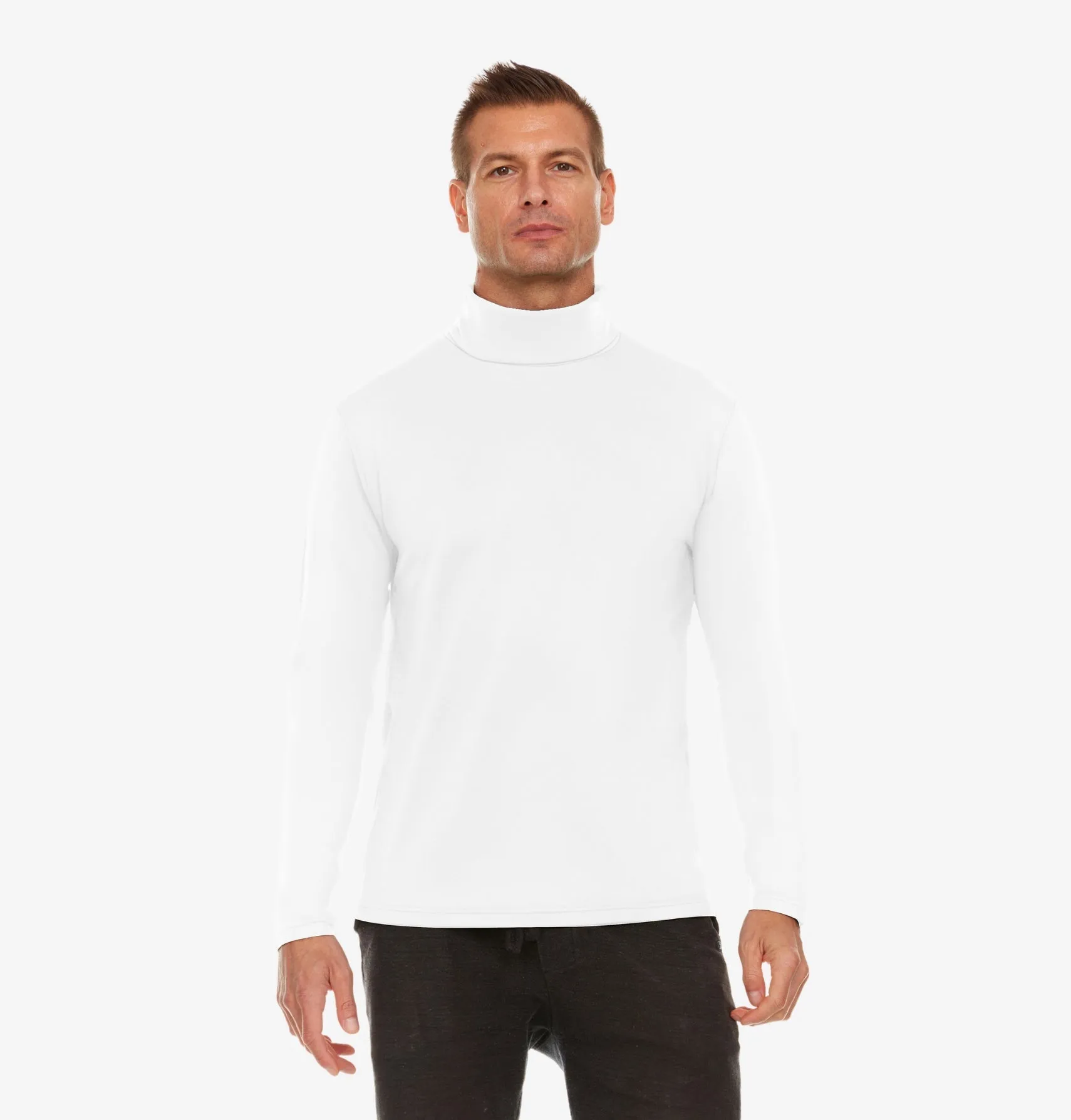 Men's Turtleneck Thermal Top