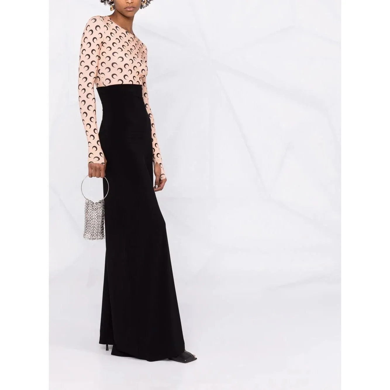 Norma Kamali High-Waisted Wide-leg Trousers