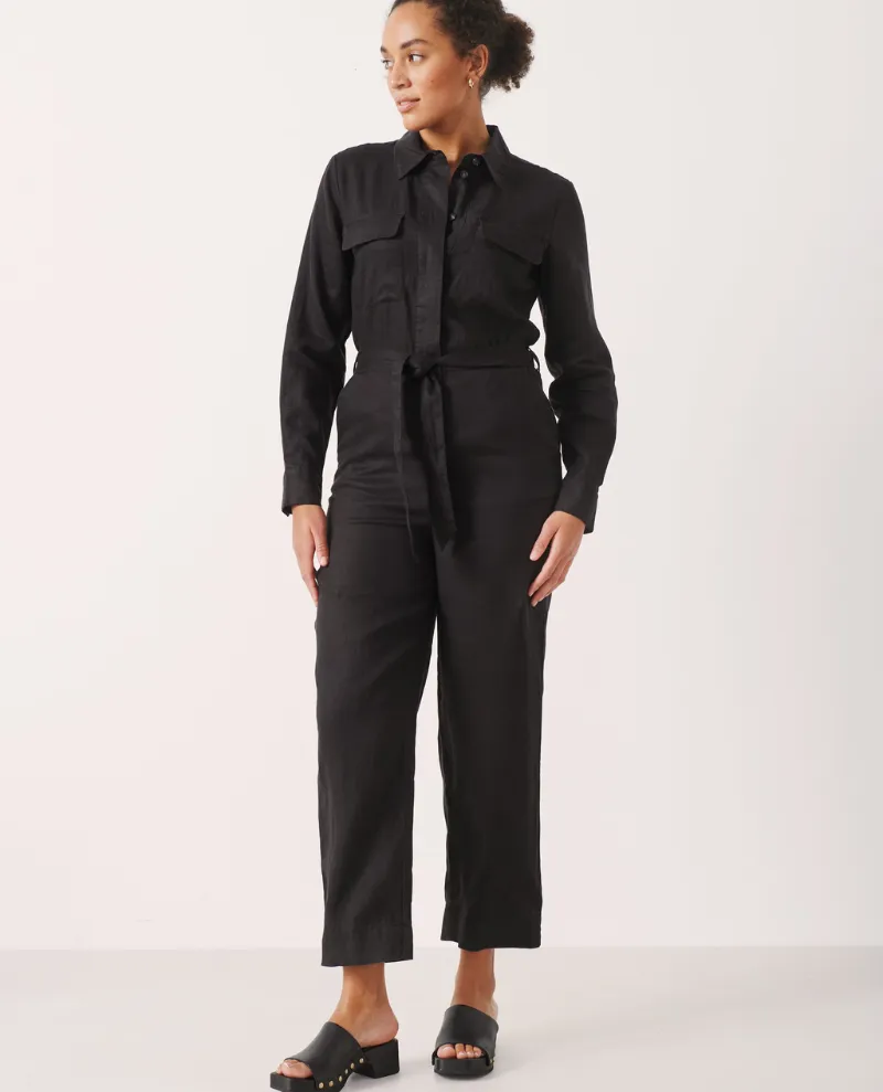 Part Two Siabella Black Jumpsuit