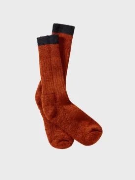 Peregrine Accessory Boot Socks Orange