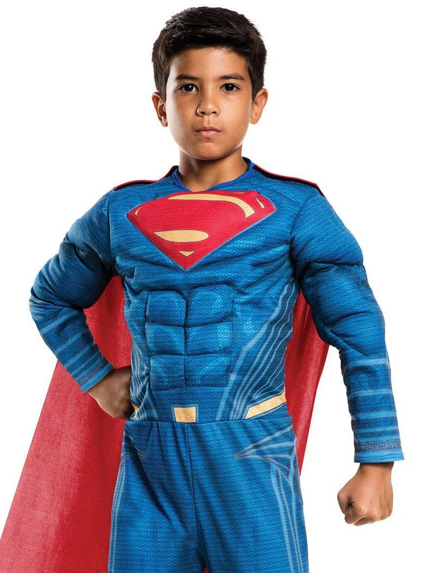 Superman Boys Justice League Muscle Chest Costume