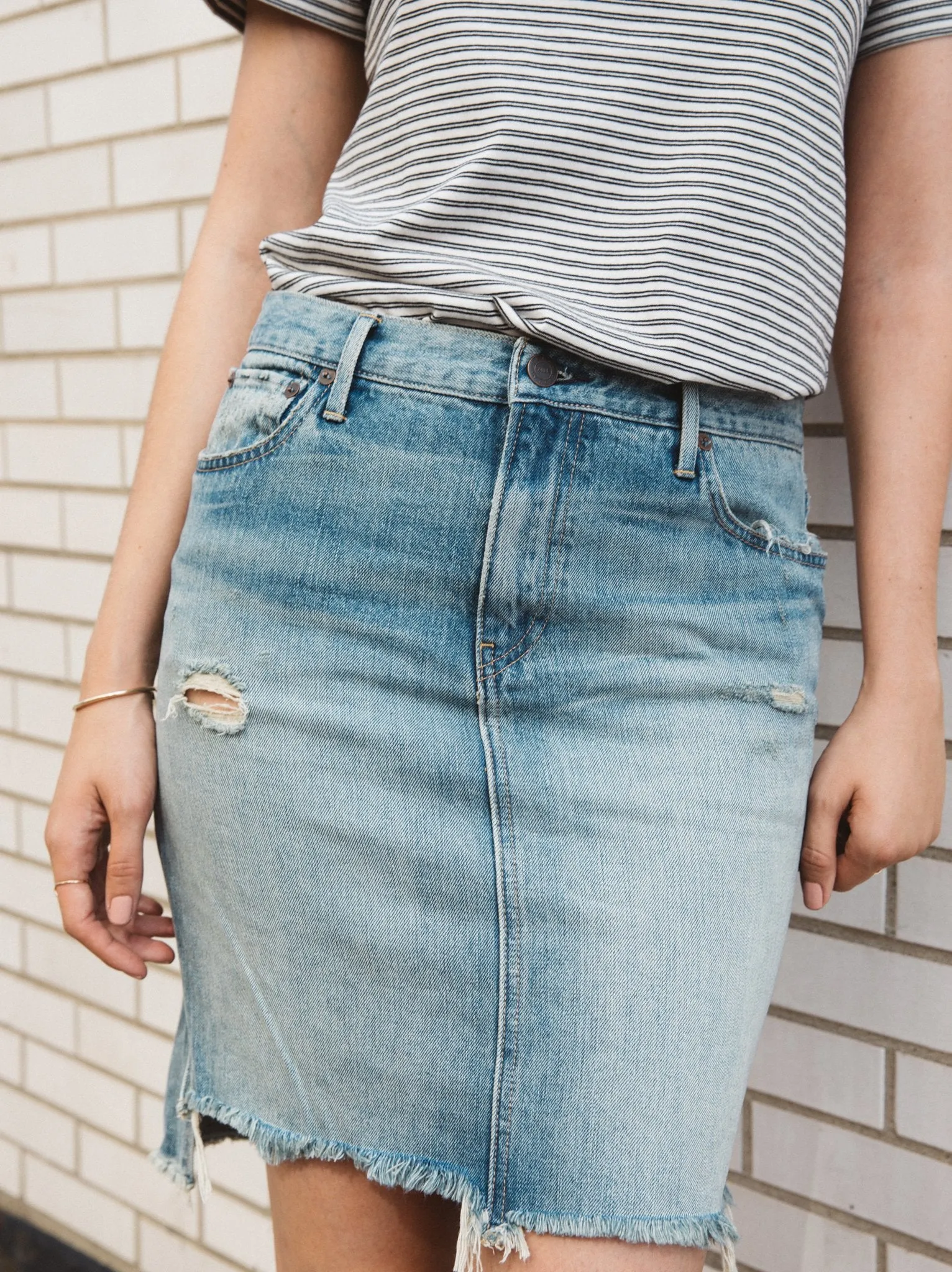 The Fatima Denim Skirt