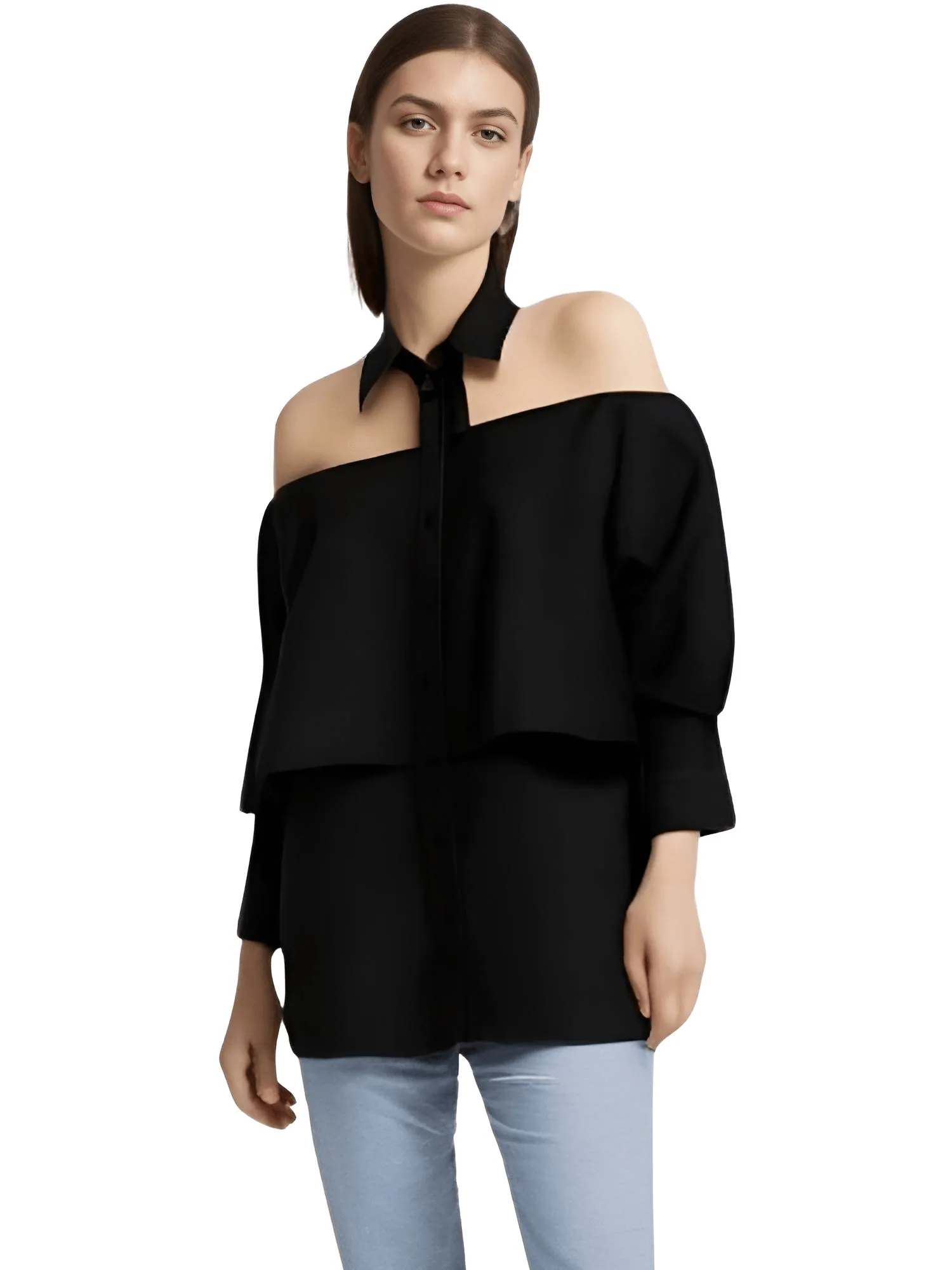 Women's Off Shoulder Halter Blouse